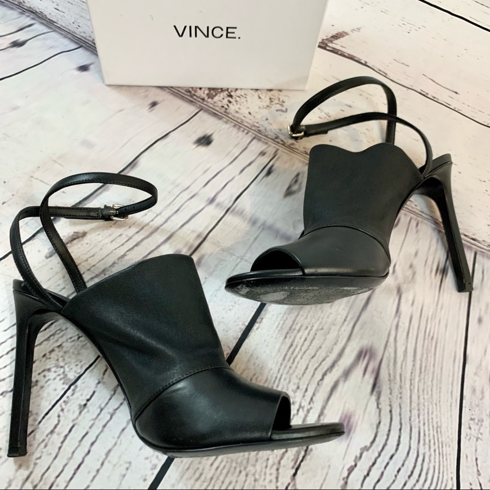Vince Grace Open Toe Ankle Strap Sandal 8 - Picture 14 of 15